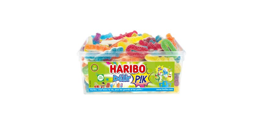 Bonbons Délir Pik Haribo - Boîte de 850 g
