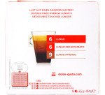 Café Nescafé Lungo en capsules pour Dolce Gusto - Boîte de 16