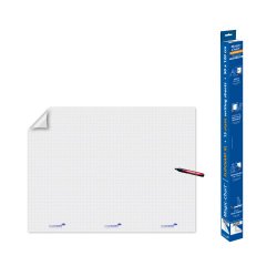Hojas electrostáticas reposicionable no borrable Magic-Chart Legamaster 90 x 120 cm - 15 hojas cuadriculadas