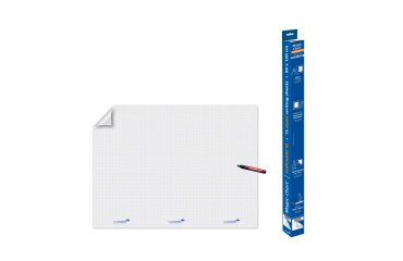 Hojas electrostáticas reposicionable no borrable Magic-Chart Legamaster 90 x 120 cm - 15 hojas cuadriculadas