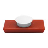Plots magnétiques-aimants rectangulaires 50 x 23 mm - Lot de 2
