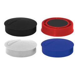 Plots magnétiques aimants assortis Ø 32 mm - Lot de 4