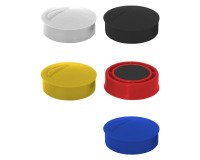 Plots magnétiques aimants assortis Ø 25 mm - Lot de 5