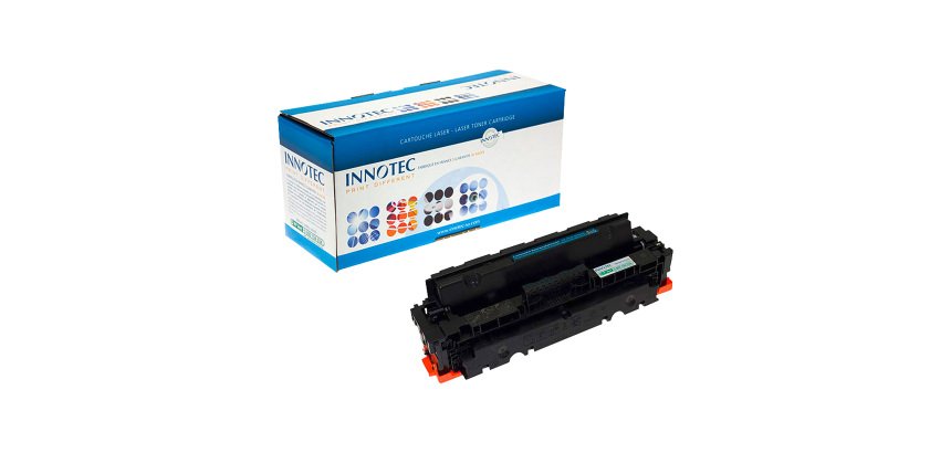 Toners Innotec compatibles HP 410X couleurs séparées pour imprimante laser