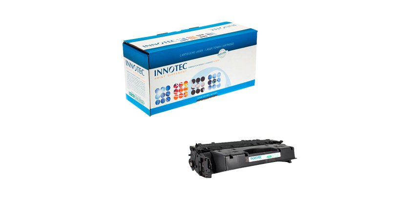 Toner Innotec compatible HP 80X-CF280X haute capacité noir pour imprimante laser