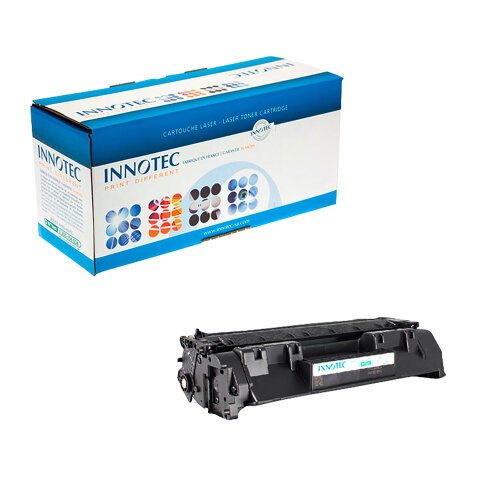 Toner Innotec vereinbar HP 80A-CF280A schwarz für Laserdrucker
