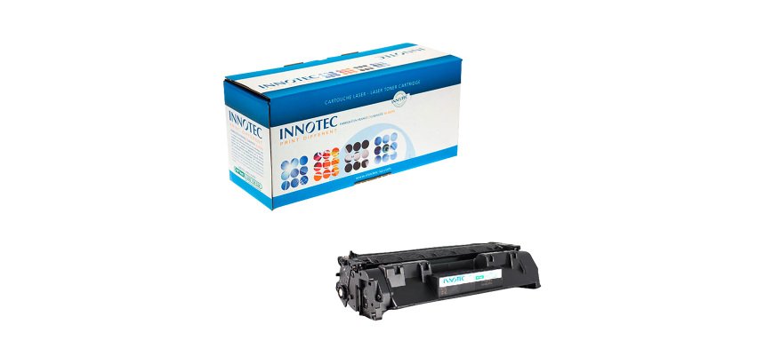 Toner Innotec compatible HP 80A-CF280A noir pour imprimante laser