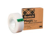Cinta adhesiva ecológica invisible 19 x 30 Scotch Magic