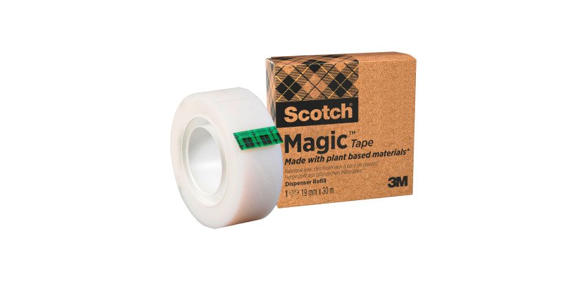 Cinta adhesiva ecológica invisible 19 x 30 Scotch Magic