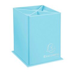 Portalápices de cartón de 4 compartimentos Exacompta Aquarel colores pastel