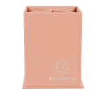 Pot à crayons 4 compartiments Exacompta Aquarel en carton couleur pastel