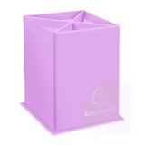 Portalápices de cartón de 4 compartimentos Exacompta Aquarel colores pastel