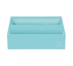 Range-lettres 3 compartiments Exacompta Aquarel en carton couleur pastel