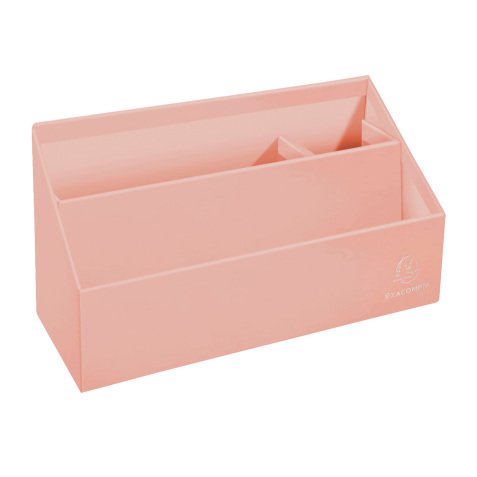 Brievenhouder 3 vakken Exacompta Aquarel in karton pastelkleuren