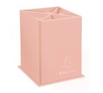 Pot à crayons 4 compartiments Exacompta Aquarel en carton couleur pastel