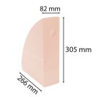 Range-revues Exacompta Mag-Cube dos 8,2 cm couleur pastel