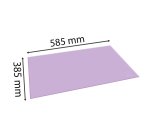 Table-mat Exacompta Aquarel in cardboard pastel colours 