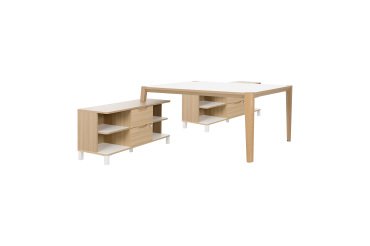 Bureau avec retour double Ostrahl