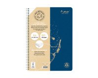 Recycled notebook Forever Premium A4 - lined - 120 pages 