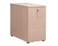 Drawer desk height wooden Tower ECLA H 75cm
