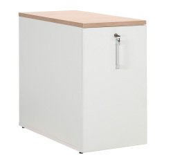 Caisson hauteur bureau bois Tower Essens H 73cm