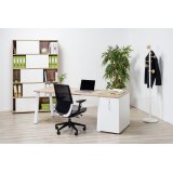 Caisson hauteur bureau bois Tower ECLA H 75cm