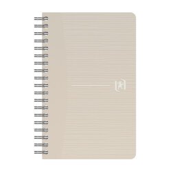 Spiral notebook Oxford My Rec'up recycled 9 x 14 cm - 5 x 5 -180 pages 