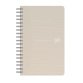 Spiral notebook Oxford My Rec'up recycled 9 x 14 cm - 5 x 5 -180 pages 