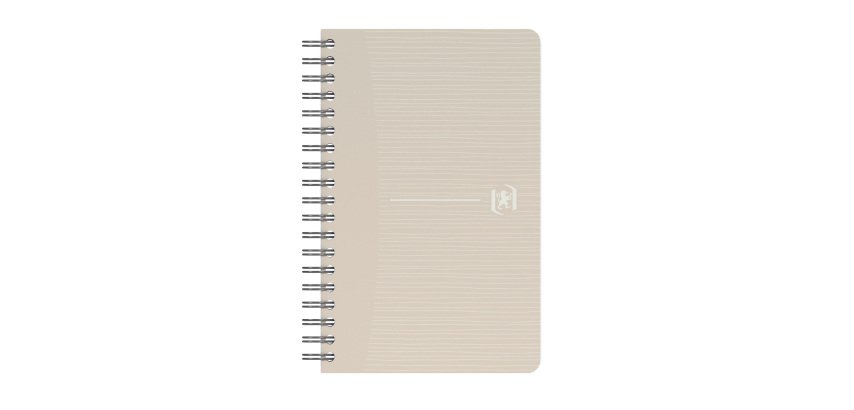 Carnet spirale Oxford My Rec'up recyclé 9 x 14 cm - 5 x 5 - 180 pages