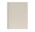Cahier spirale Oxford My Rec'up recyclé A4 21 x 29,7 cm - 5 x 5 - 100 pages