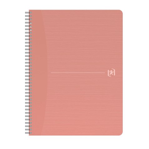 Cahier spirale Oxford My Rec'up recyclé A4 21 x 29,7 cm - 5 x 5 - 100 pages