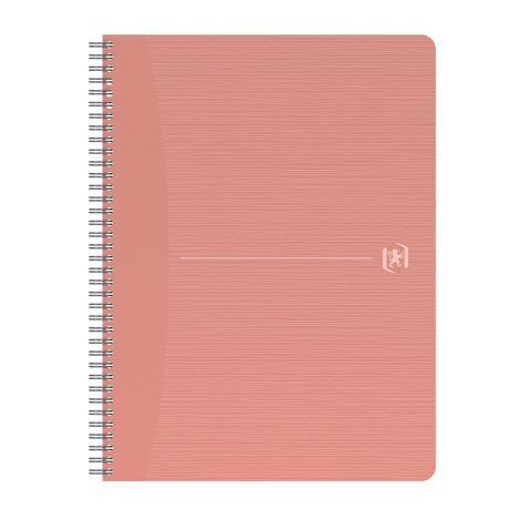 Cahier spirale Oxford My Rec'up recyclé A4 21 x 29,7 cm - 5 x 5 - 100 pages