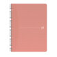 Cahier spirale Oxford My Rec'up recyclé A4 21 x 29,7 cm - 5 x 5 - 100 pages