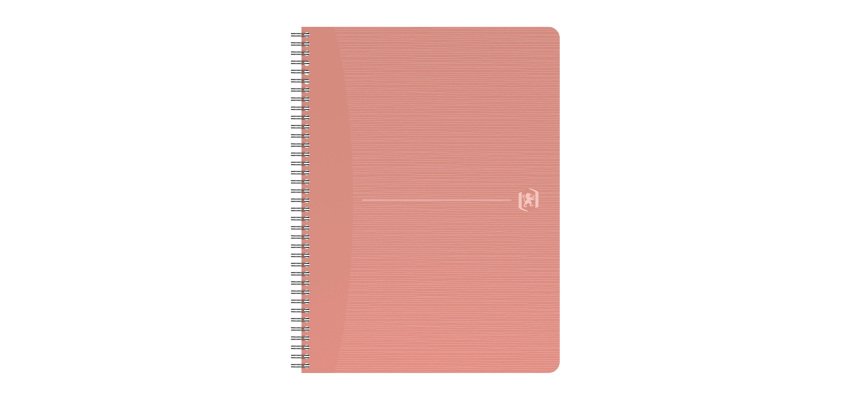 Spiral notebook Oxford My Rec'up recycled A4 21 x 29,7 cm - 5 x 5 -100 pages 