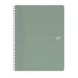 Cahier spirale Oxford My Rec'up recyclé A4 21 x 29,7 cm - 5 x 5 - 180 pages