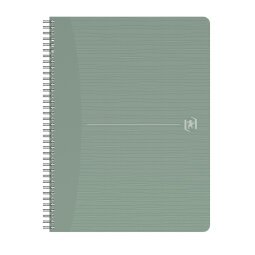 Cahier spirale Oxford My Rec'up recyclé A4 21 x 29,7 cm - 5 x 5 - 180 pages