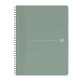 Cuaderno espiral Oxford My Rec'up reciclado A4 21 x 29,7 cm - 5 x 5 - 180 páginas