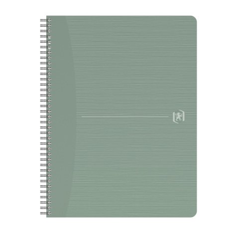 Cuaderno espiral Oxford My Rec'up reciclado A4 21 x 29,7 cm - 5 x 5 - 180 páginas