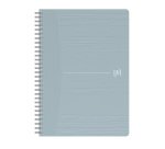 Cahier spirale Oxford My Rec'up recyclé A5 14,8 x 21 cm - 5 x 5 - 180 pages