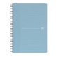 Cahier spirale Oxford My Rec'up recyclé A5 14,8 x 21 cm - 5 x 5 - 180 pages