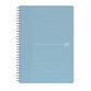 Cahier spirale Oxford My Rec'up recyclé A5 14,8 x 21 cm - 5 x 5 - 180 pages