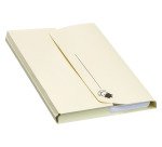 Chemise pochette à soufflet Nature Line 24 x 32 cm - Paquet de 10