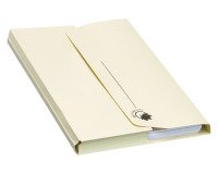 Chemise pochette à soufflet Nature Line 24 x 32 cm - Paquet de 10