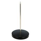 De_pique note tige metallique socle plast h 13,2cm