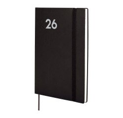 Agenda 140x204 Semana Vista Vertical Dynamic Mara Finocam Negro