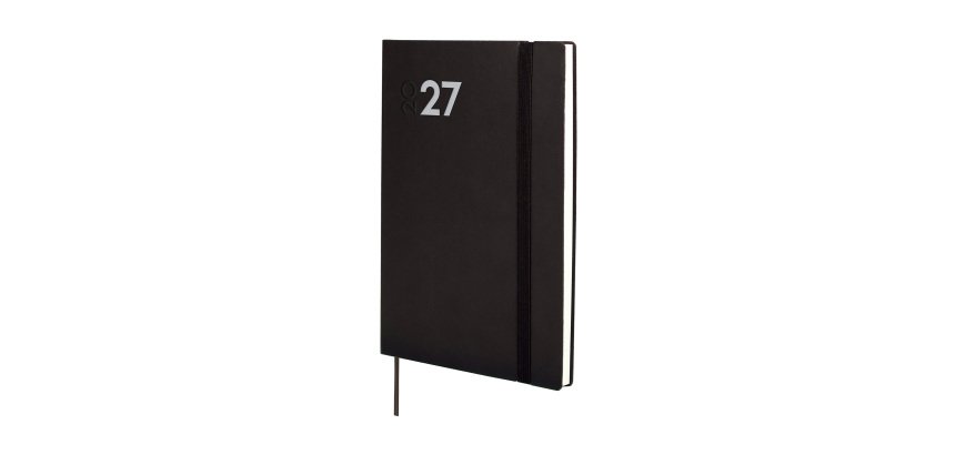 Agenda 140x204 Semana Vista Vertical Dynamic Mara Finocam Negro
