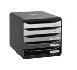 Módulo archivador con cajones de 5 colores Exacompta Big Box Plus