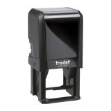 Trodat Printy 4924 sello con texto personalizable 8 líneas 40 x 40 mm monocromo
