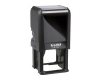 Trodat Printy 4924 sello con texto personalizable 8 líneas 40 x 40 mm monocromo