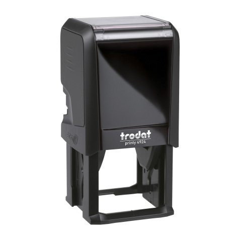 Trodat Printy 4924 sello con texto personalizable 8 líneas 40 x 40 mm monocromo